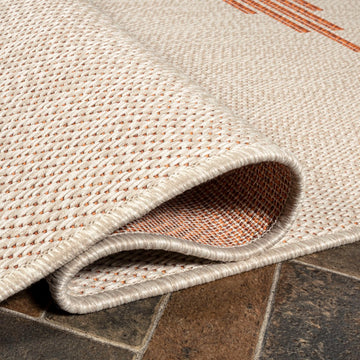 Vinales Diamond Stripe Indoor/outdoor Area Rug